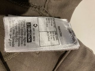 Pantalones Hípica Fouganza Talla 10 Beige/Azul