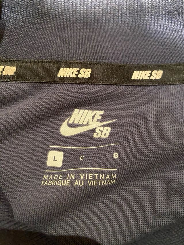 Polo Nike SB Azul Terciopelo