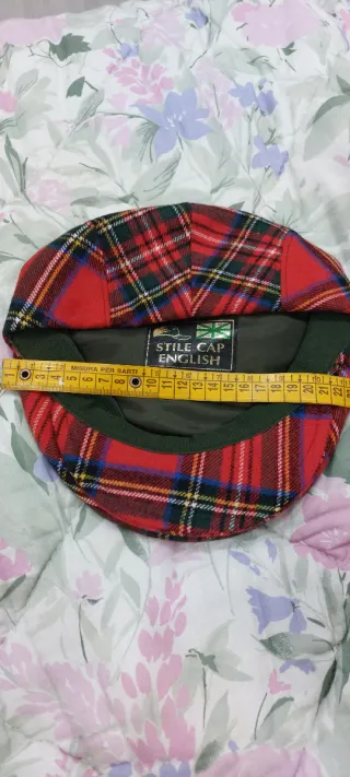 Coppola Inglese Tartan Taglia 55