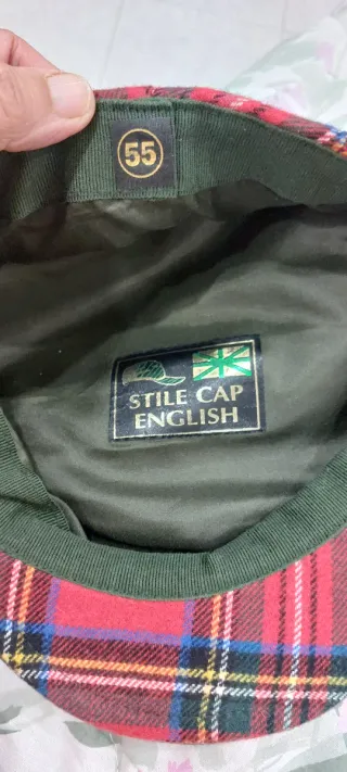 Coppola Inglese Tartan Taglia 55