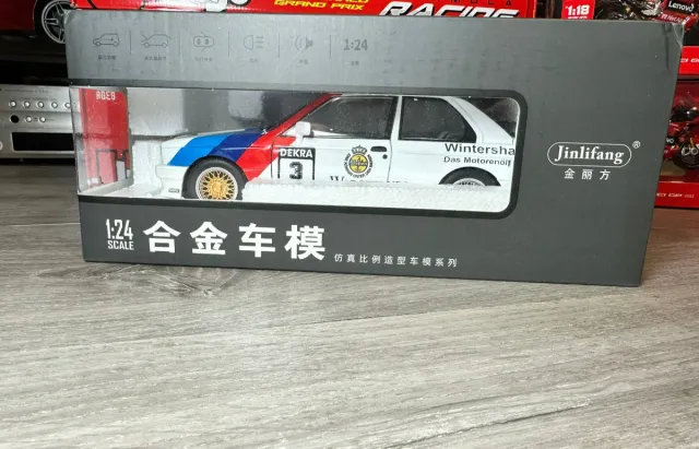Modellino Auto BMW 1:24 Jinlifang E30