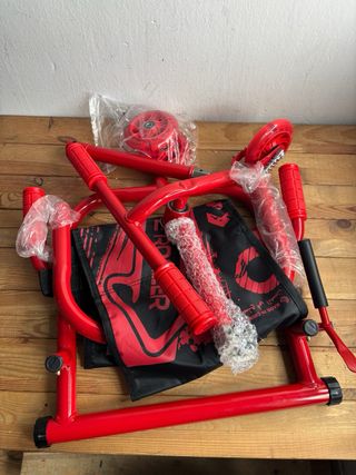 Patinete VEVOR Rojo 106x52x43cm