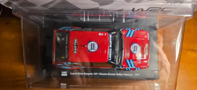 Modellino Lancia Delta Integrale 16V WRC