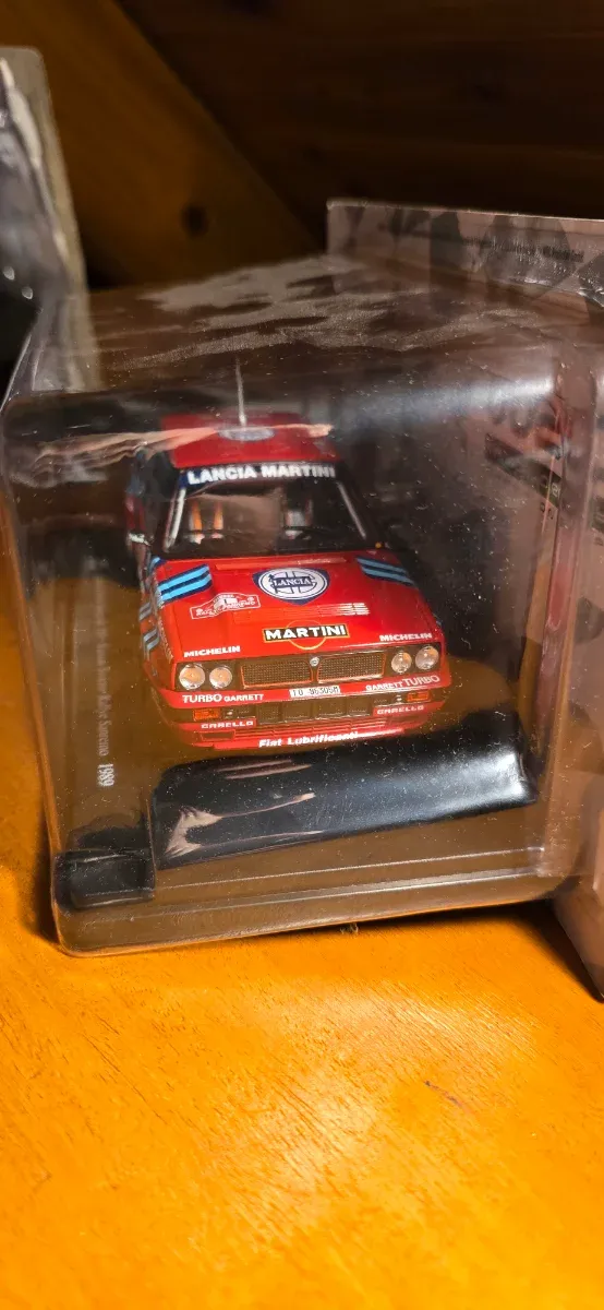 Modellino Lancia Delta Integrale 16V WRC