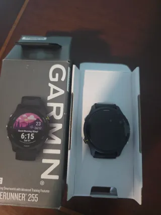 Smartwatch Garmin Forerunner 255 Negro