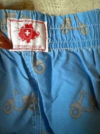 Bañador hombre Vespas Azul