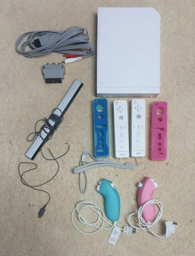 Set Nintendo Wii Blanca Completa