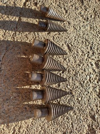 Puntas Rachadora Astilladora Leña Fuso