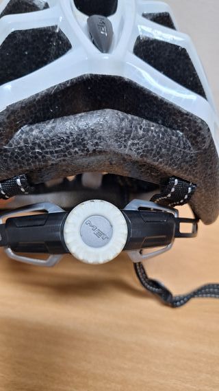 Casco Bici Met Espresso Blanco