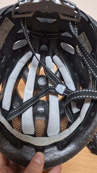 Casco Bici Met Espresso Blanco