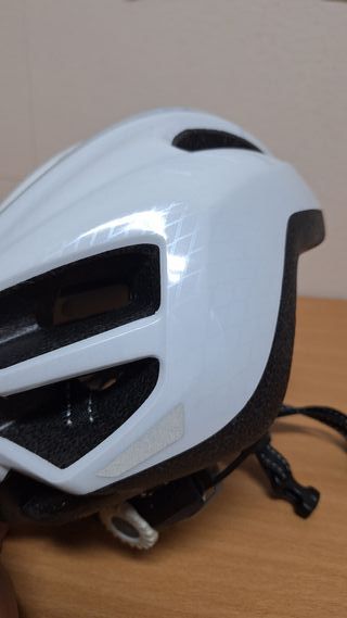 Casco Bici Met Espresso Blanco