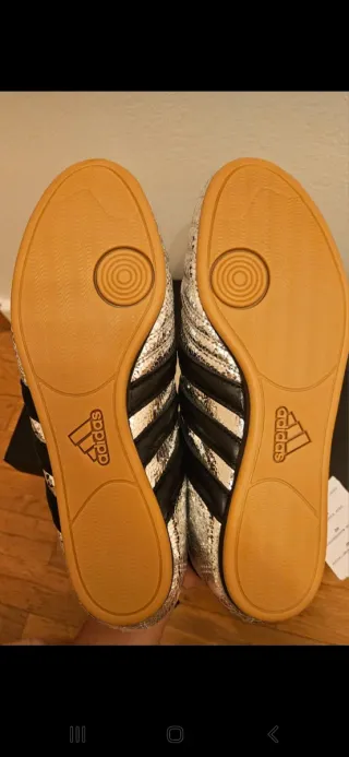 Zapatillas Adidas Taekwondo Plata/Negro