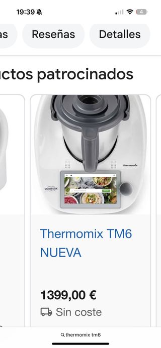 Thermomix TM6 Nueva