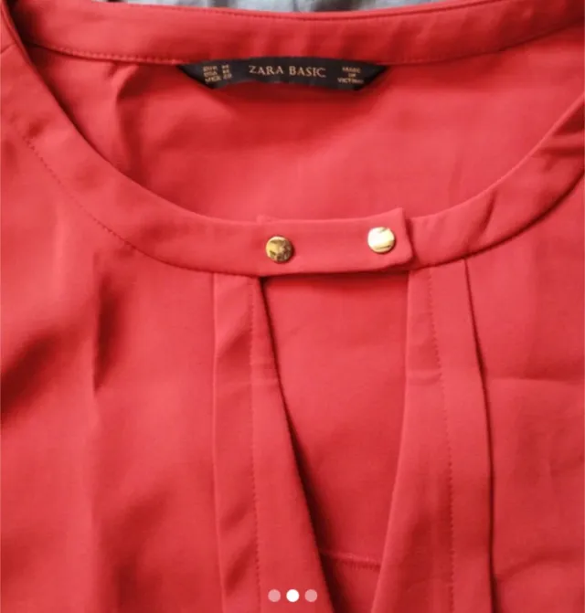 Camisa sin mangas rosa/rojo
