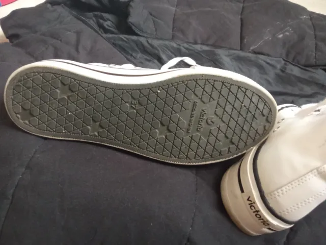 Victoria Zapatillas Blancas Altas
