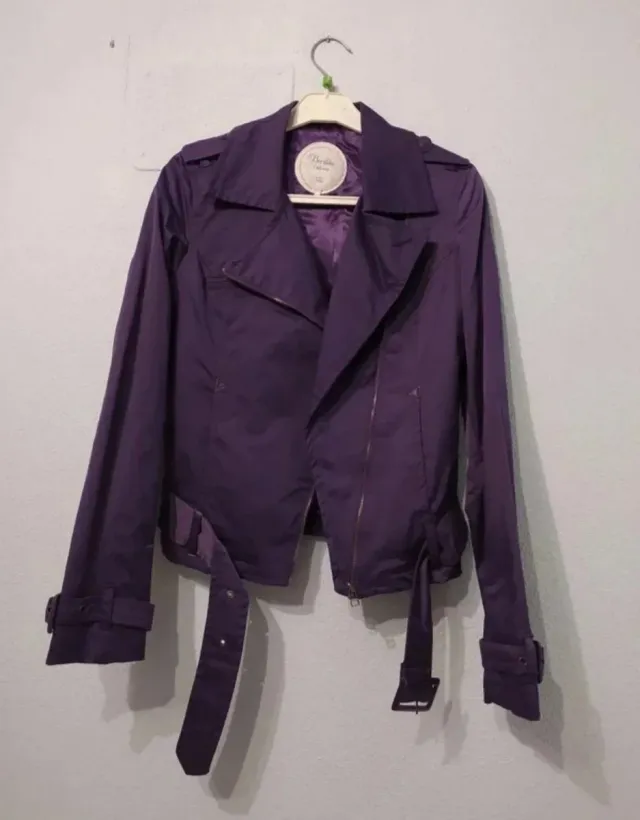 Cazadora biker Bershka