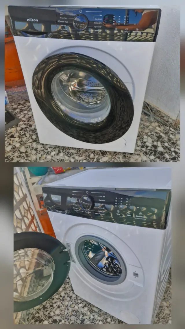 Lavadora Nilson Blanca