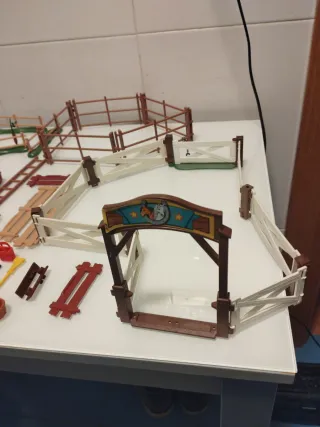 Lote Playmobil Granja, Equitación, Belén