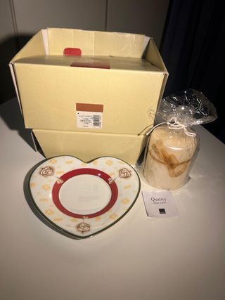 Thun Portacandele Cuore con Candela