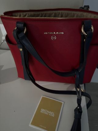 Bolsa Michael Kors Vermelha e Azul