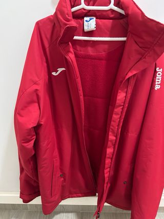 Chaquetón Joma Deportivo Rojo
