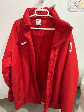Chaquetón Joma Deportivo Rojo