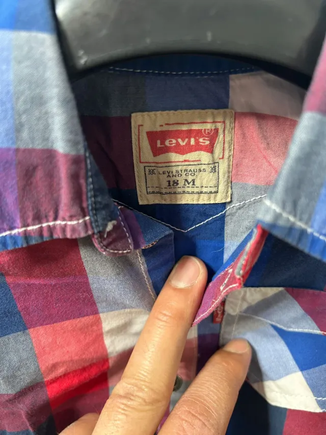 Camicia bimbo 1 anno a quadri