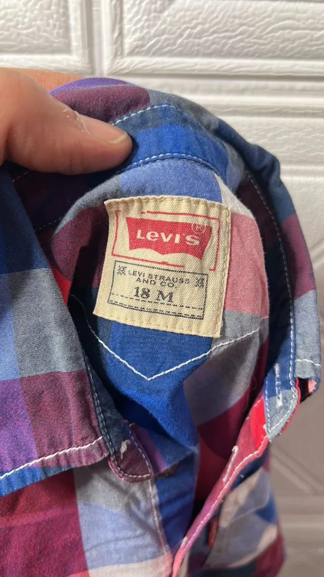 Camicia bimbo 1 anno a quadri