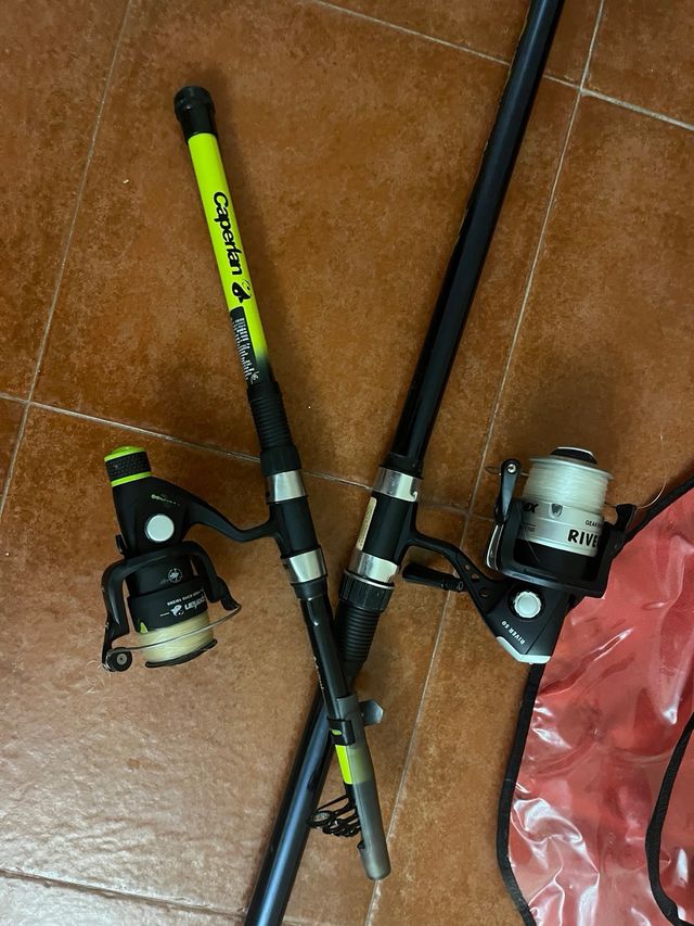 2 Cañas de Pescar + Accesorios