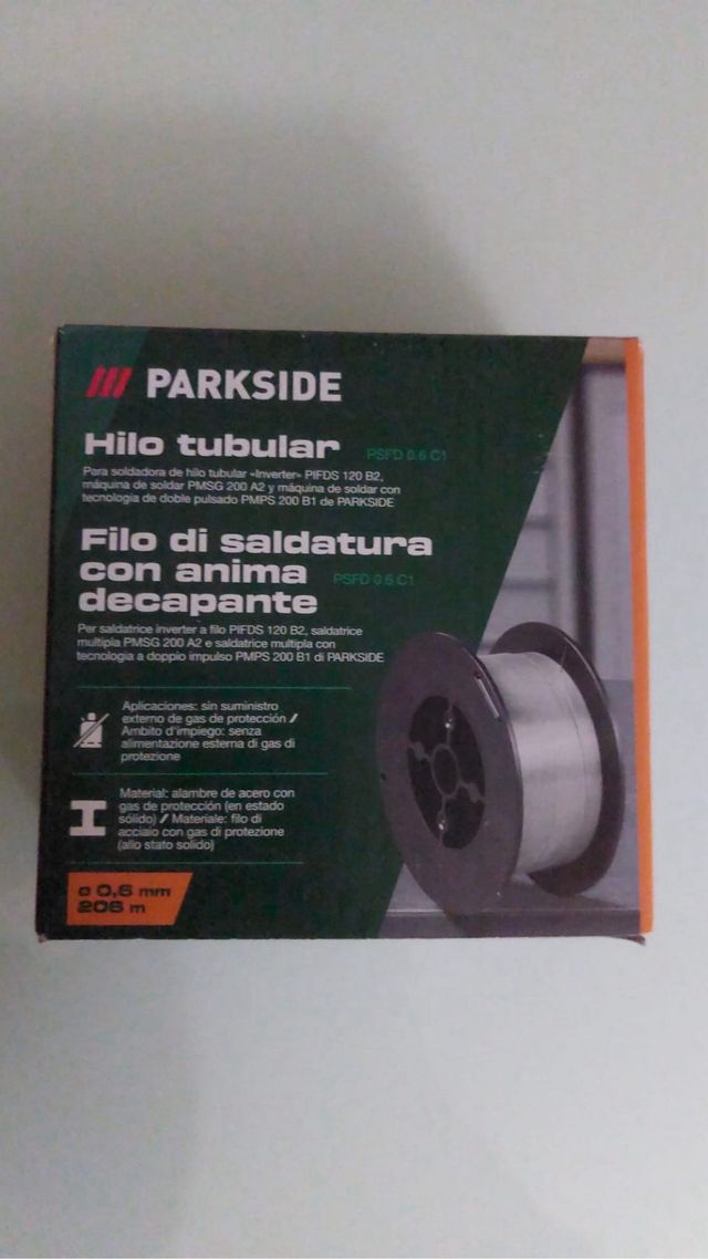 Hilo tubular Parkside 0.6 0,8