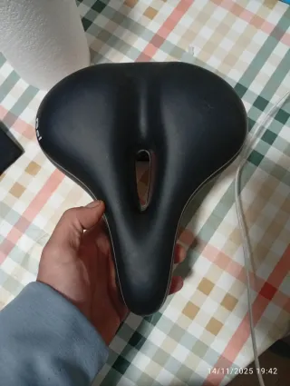 Sillín Bici Gel Cómodo Paseo