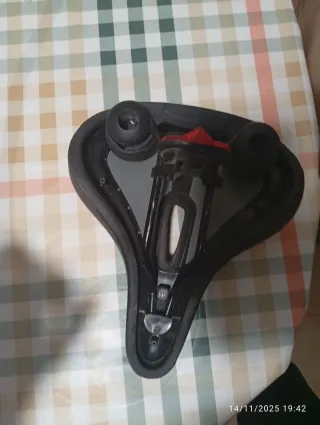 Sillín Bici Gel Cómodo Paseo