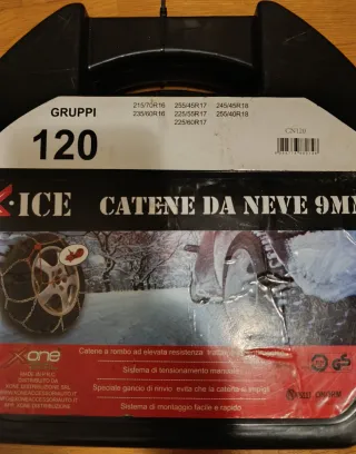 Catene da neve gruppo 12, nuove
