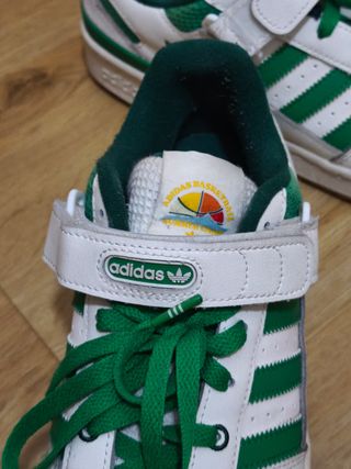 Adidas Forum Low Blancas y Verdes