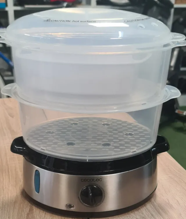 Cecotec Vaporera Eléctrica Vapovita 3000 Inox