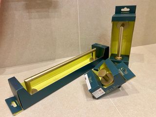 Kit Accesorios Baño Cosmic Start Dorado