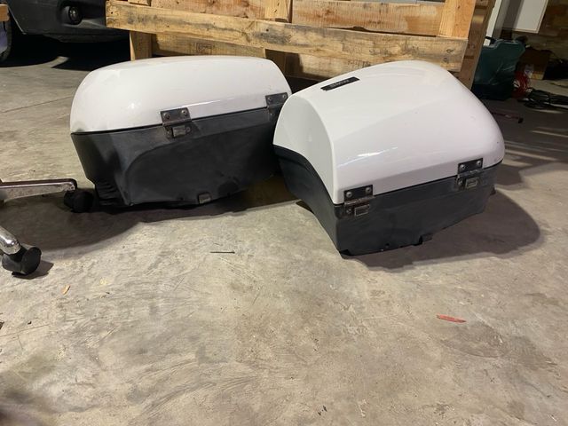 Maletas Laterales BMW R1200 RT Blancas