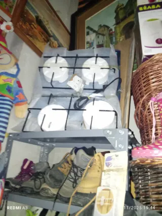 Placa de gas 4 fuegos