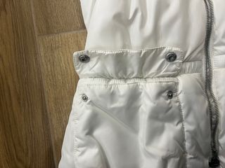 Gilet con cappuccio Piazza Italia bianco