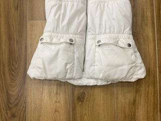 Gilet con cappuccio Piazza Italia bianco