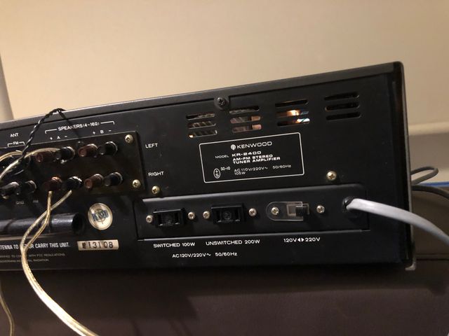 Sintonizador/Amplificador Kenwood KR-2400