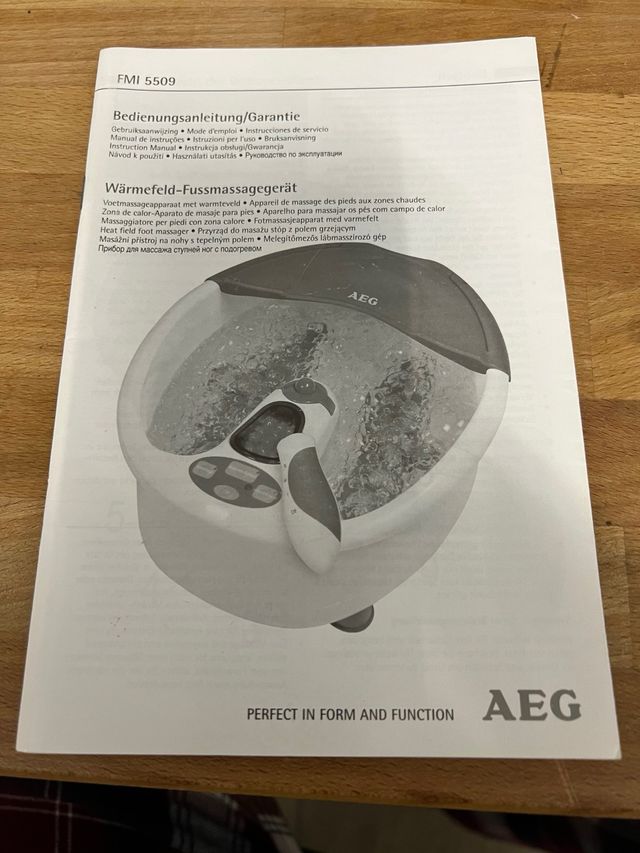 Ideomasaje plantar Aeg