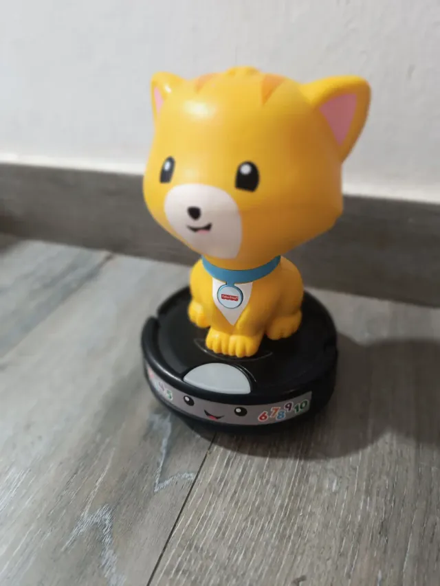 Gato Fisher-Price que rueda