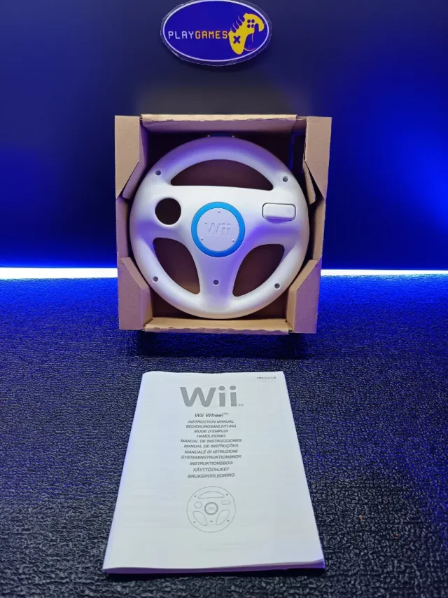 Mario Kart Wii + Volante Original Nintendo