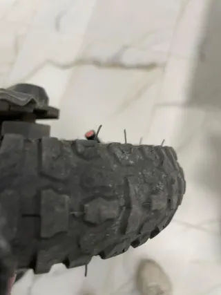 Patinete Eléctrico Negro Naranja