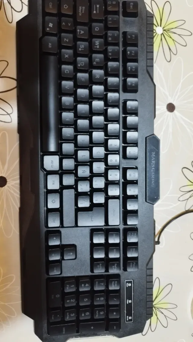 Teclado Mars Gaming Negro