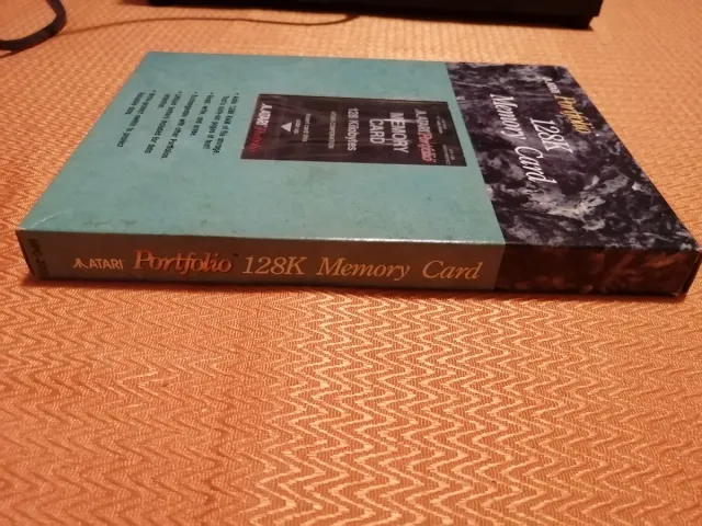 Atari Portfolio 128K Memory Card RAM memoria 1989