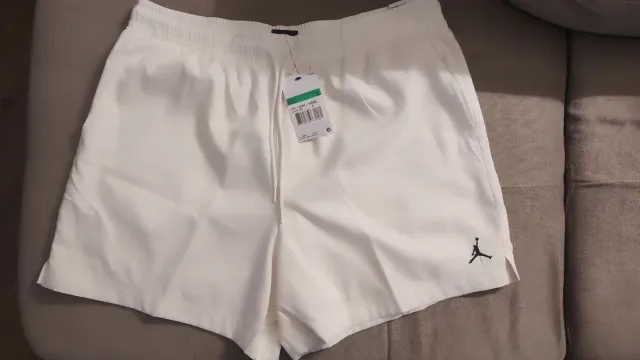Pantaloncini Jordan bianchi taglia XL