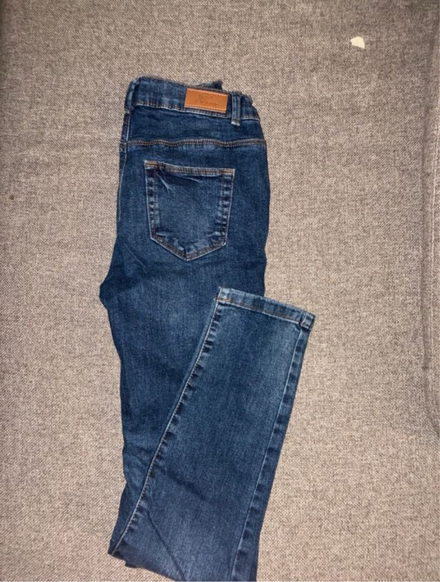 Pantalón Jean Zara Niña Azul