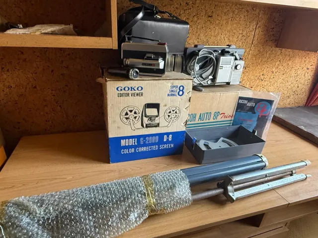 Equipo Super 8 Goko y Ricoh